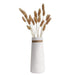 Elegant Ceramic Vase with Hemp Rope Detail for Contemporary Home Decor