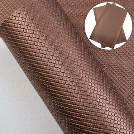 Argyle Patterned Faux Leather Craft Sheet - Perfect for DIY Projects, 20*33cm