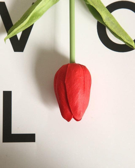 Lifelike 31-Piece Artificial Tulip Arrangement - Colorful Floral Centerpiece