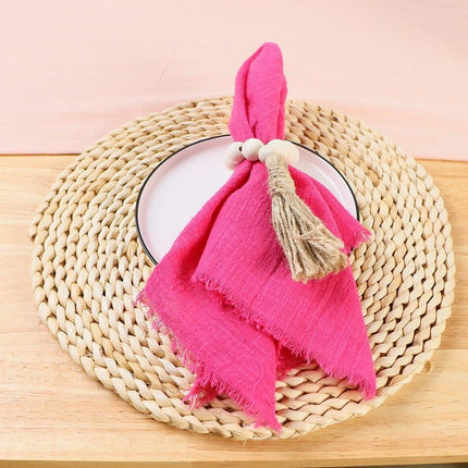 Elegant 20-Piece Cotton Napkin Collection for Sophisticated Dining