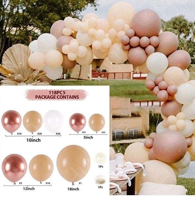 Elegant Blue Macaron Balloon Arch Kit - Transform Your Celebrations with Luxurious Style