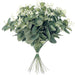 Elegant Bundle of 10 Artificial Eucalyptus Leaf Stems - Versatile Greenery