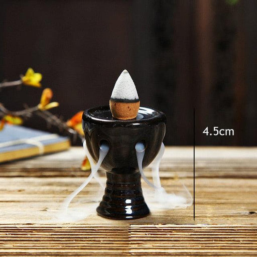 Dragon's Breath Waterfall Backflow Incense Burner for Serene Spaces