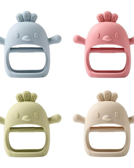 Bamboo Baby Feeding Set with Suction Plates and Rattle Toy - 7-Piece Collection