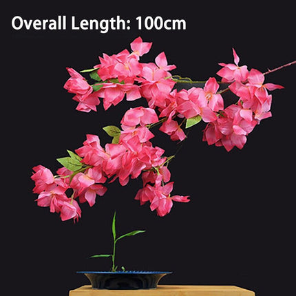 Stunning 100CM Silk Cherry Blossom Bouquet for Home and Event Decoration
