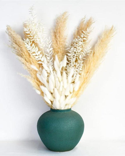 Timeless Elegance Pampas Grass Dried Flower Bouquet - 45cm Set