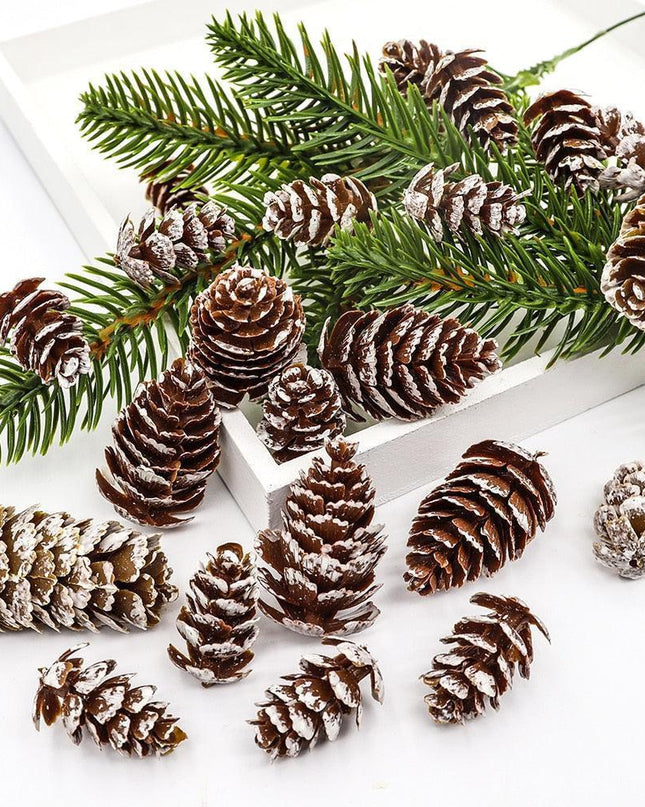 Lifelike Pine Cone Holiday Decor Collection: Transform Your Seasonal Setup