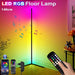 Contemporary RGB LED Lamp with Smart Control for Bedroom & Living Room