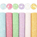 Sparkling Faux Leather DIY Craft Kit: Shimmering Fabric Collection for Creative Projects