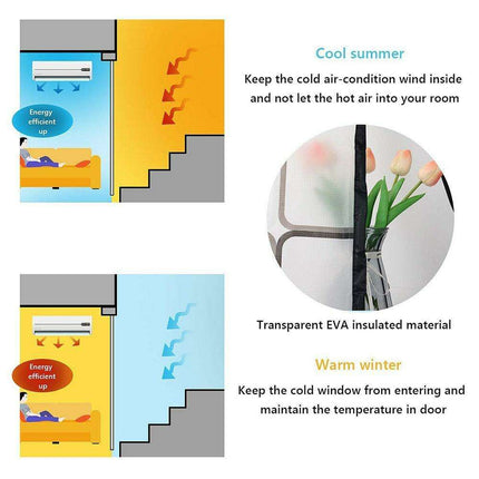 Magnetic Bug-Blocking Curtain for Superior Home Insulation