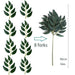 Elegant Bundle of 10 Artificial Eucalyptus Leaf Stems - Versatile Greenery