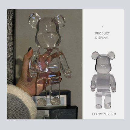 Chic Y2k Bearbrick 400 Collectible Figure - Artistic Home Accent for Stylish Interiors