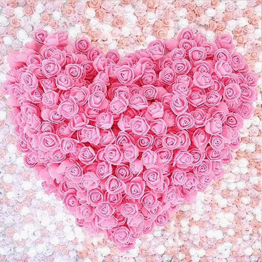 Versatile Mini Foam Roses Bundle: 100 Pieces for Vibrant Floral Decor