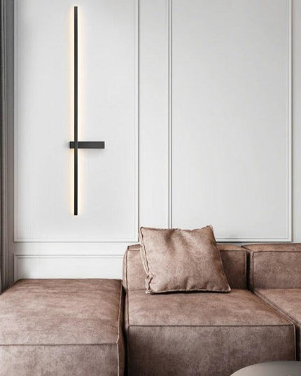 Nordic Charm: Customizable Brass LED Wall Sconce with Adjustable Color Temperature