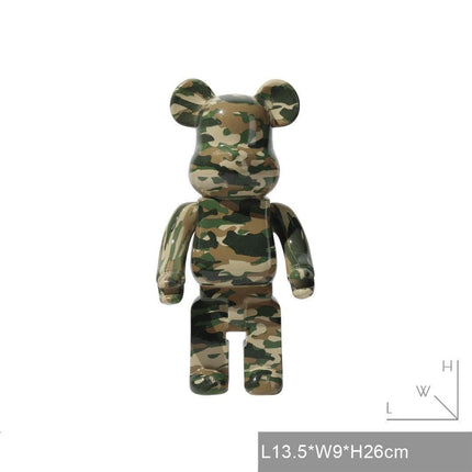 Chic Y2k Bearbrick 400 Collectible Figure - Artistic Home Accent for Stylish Interiors