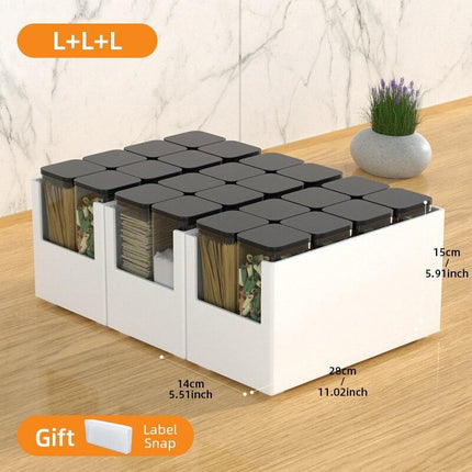 Stylish Kitchen Organizer Set - Modern Solution for Elegant Storage
