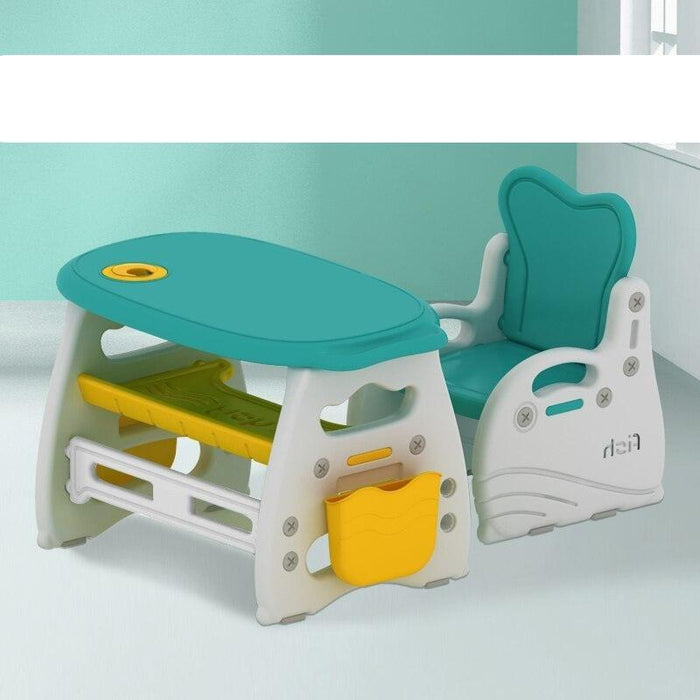 Compact and Chic Kids Study Desk and Chair Set: An Ideal Learning Space for Small Rooms
