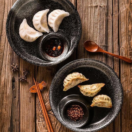 Japanese Elegance: Premium Plate Set for Dining Excellence