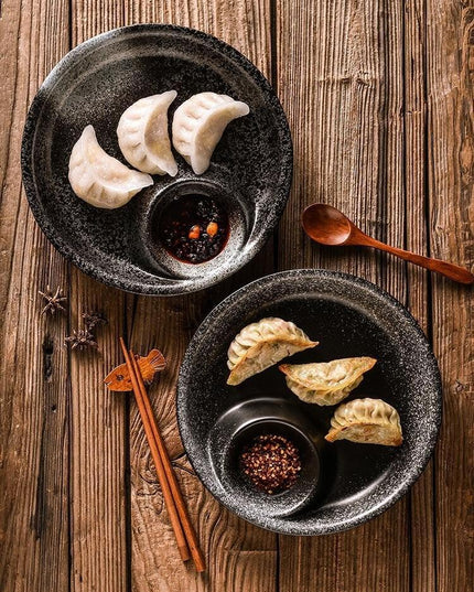 Japanese Elegance: Premium Plate Set for Dining Excellence