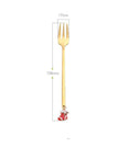 gold sock fork