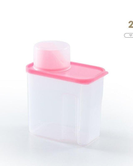 Clear Laundry Detergent Storage Container - Versatile 2L/3L Options in Vibrant Colors
