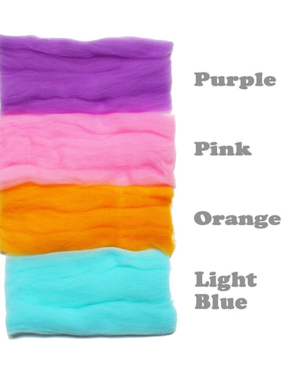 Vibrant 14-Color Fly Tying Yarn Set for Trout and Salmon Fishing Success