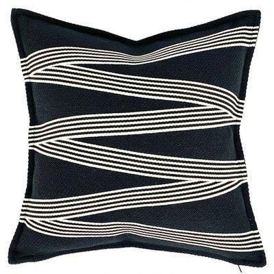 Geometric Dual-Pattern Pillow Cover