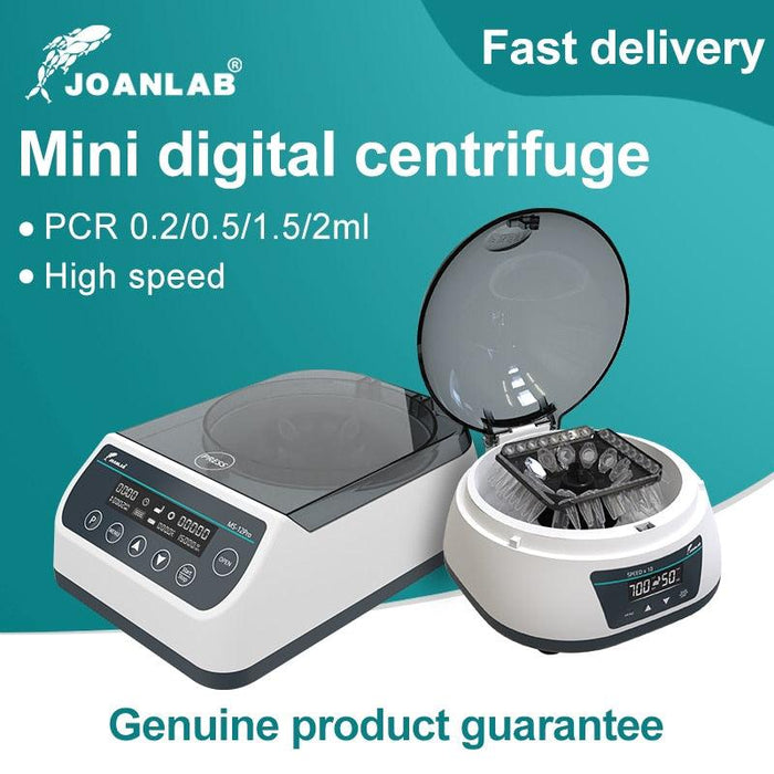 Digital PCR Centrifuge with Adjustable Speeds and Versatile Rotor Selections