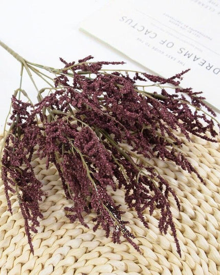 36cm Lifelike Millet Grass Bouquet - Ideal for Home and Event Decoration