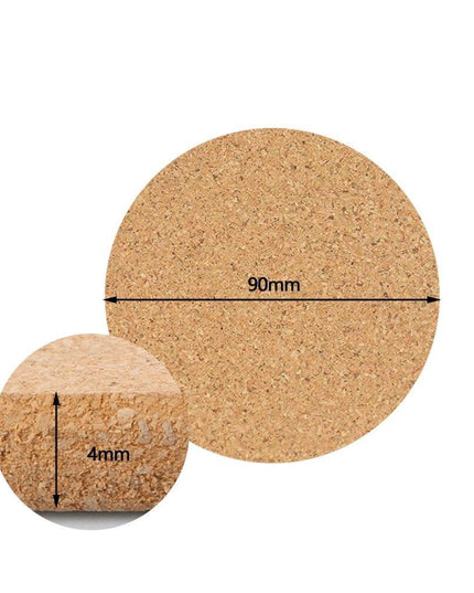 Sustainable Chic Cork Coasters: Elegant Protectors for Your Surfaces
