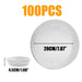 Round Non-Stick Parchment Paper Liners for Effortless Air Fryer Cooking
