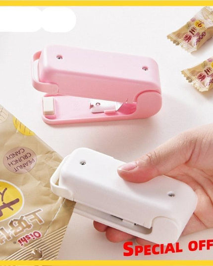 FreshKeeper Elite: Advanced Portable Snack Sealer with Airtight Technology