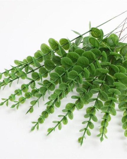 Realistic Artificial Eucalyptus Stems - Bring Natural Elegance to Your Home Decor