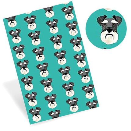 Artistic Faux Leather Crafting Sheets with Playful Pet Patterns - DIY Creative Kit