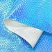 Holographic Crocodile Skin Textured Faux Leather Crafting Sheet