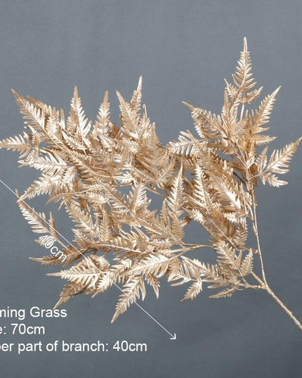 Elegant Golden Maple Leaf Home Decor Accent - Stunning Decorative Piece