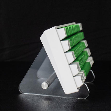 Sleek Customizable Acrylic Keyboard Organizer - Modern Storage Solution for Mechanical Keyboards