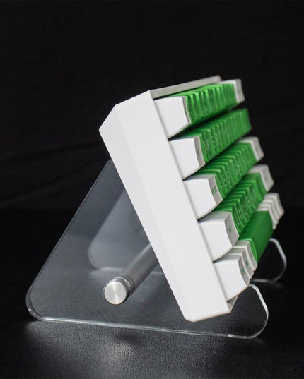 Sleek Customizable Acrylic Keyboard Organizer - Modern Storage Solution for Mechanical Keyboards