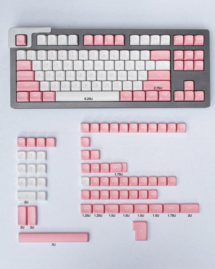 Upgrade Your Keyboard Aesthetic with 150 MSA Dual-Color Keycaps