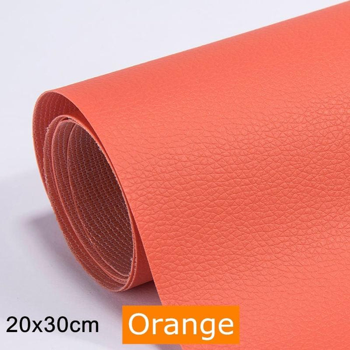 Jumbo XL Luxe Litchi Leather Repair Stickers - Stylish Solutions for Elegant Furniture Fixes