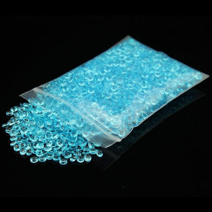 Sparkling Clear Acrylic Crystal Gemstones - 2000-Piece Set for Elegant Event Decoration