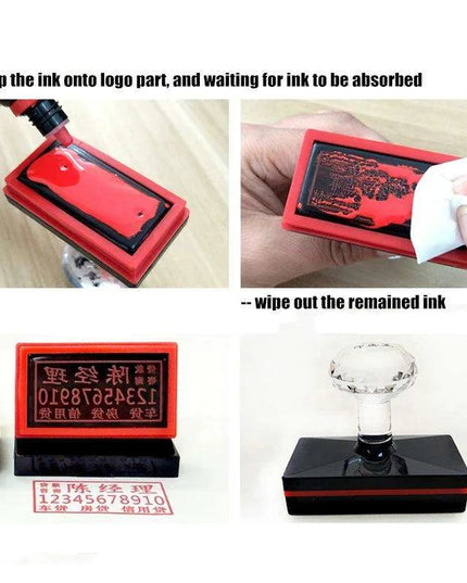 Dynamic Colorful Stamping Ink Collection for Artistic Expression