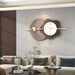 Luxury Botanica Silent Wall Clock for Stylish Home Decor