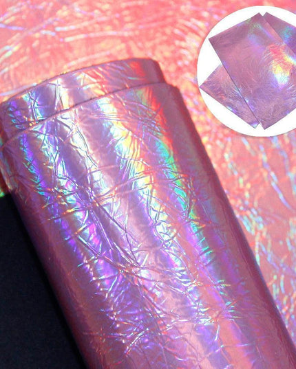 Glistening Creativity: Transform Your Projects with Burst Crack Faux Leather Sheets