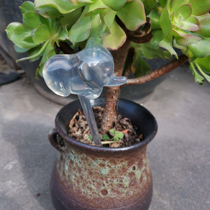 Whimsical Animal-Themed Automatic Watering System for Lush Gardens - Elevate Your Plant Care with Fun and Functionality