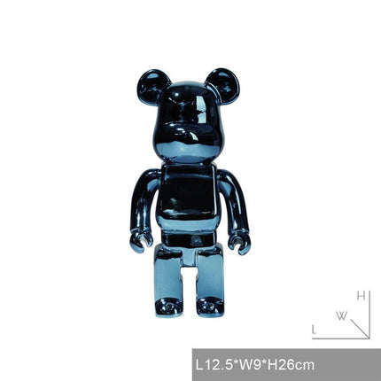 Chic Y2k Bearbrick 400 Collectible Figure - Artistic Home Accent for Stylish Interiors
