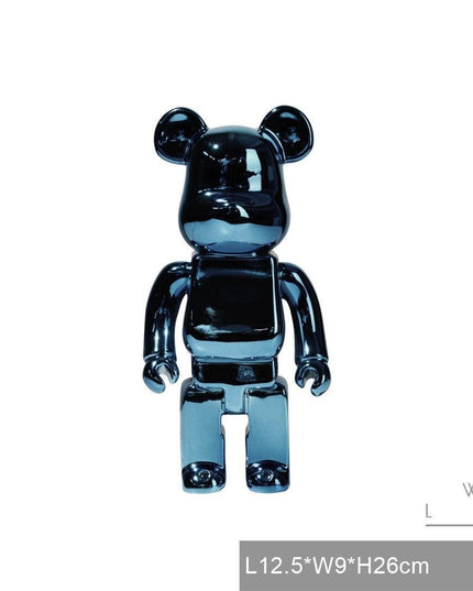 Chic Y2k Bearbrick 400 Collectible Figure - Artistic Home Accent for Stylish Interiors
