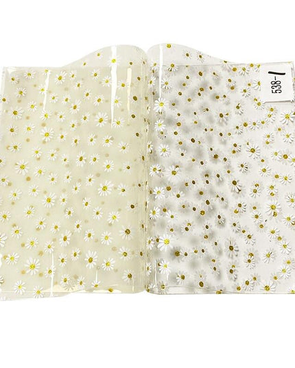 Floral Elegance PVC Craft Film for Creative Home Decor and DIY Projects