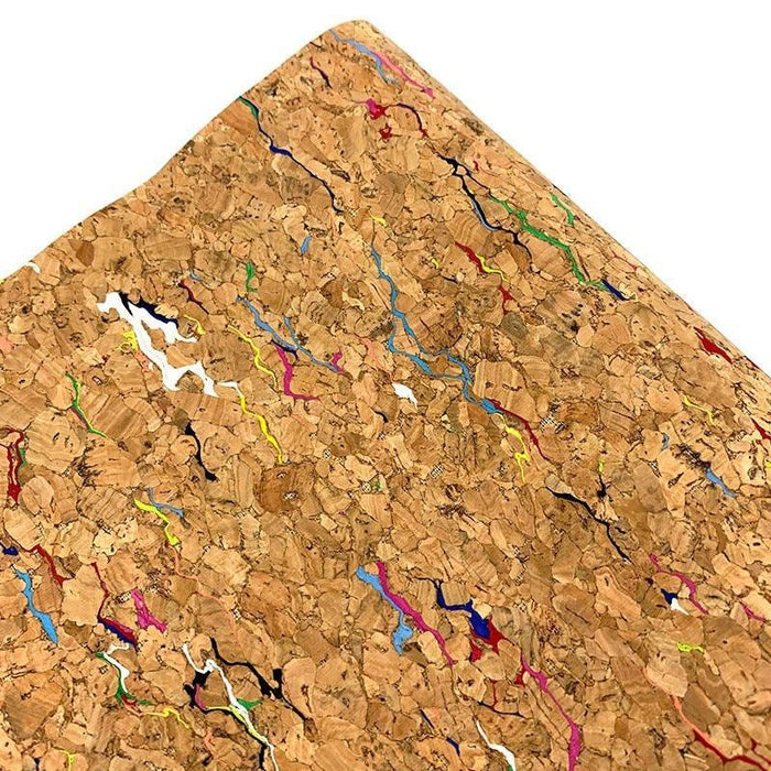 Transform Your Designs with Elegant Wood Grain Cork Leather