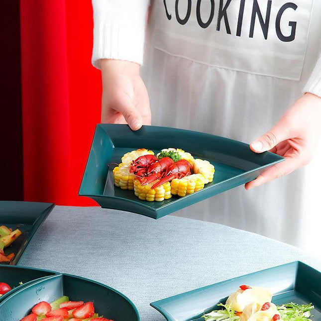 Sustainable Elegance: 12-Piece Wheat Straw Dining Set for Gourmet Experiences